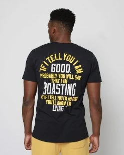 SPORT AND ICON Bruce Lee Boast Quote Tee