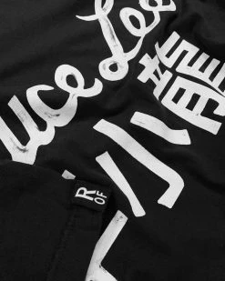 Bruce Lee Dragon Black Tee SPORT AND ICON