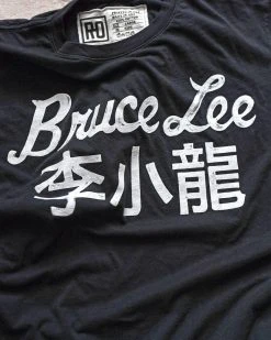 Bruce Lee Dragon Black Tee SPORT AND ICON