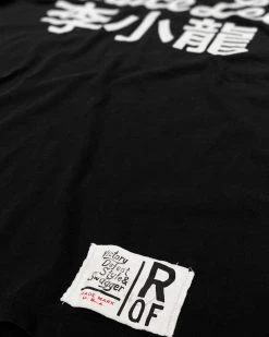 Bruce Lee Dragon Black Tee SPORT AND ICON