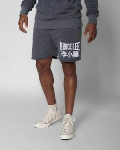 Bruce Lee Dragon Navy Shorts SPORT AND ICON 14 Bruce Lee Dragon Navy Shorts SPORT AND ICON