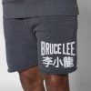 Bruce Lee Dragon Navy Shorts SPORT AND ICON 1 Bruce Lee Dragon Navy Shorts SPORT AND ICON