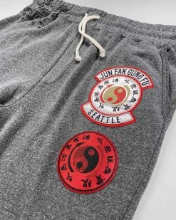 Bruce Lee JFGF Grey Sweatpants SPORT AND ICON