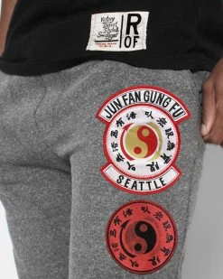 Bruce Lee JFGF Grey Sweatpants SPORT AND ICON