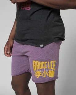 Bruce Lee Purple Shorts MARTIAL ARTS