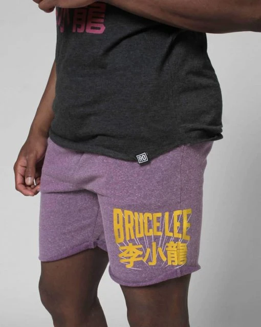 Bruce Lee Purple Shorts MARTIAL ARTS