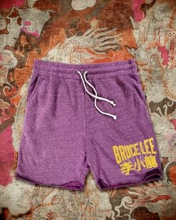 Bruce Lee Purple Shorts MARTIAL ARTS