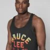 SPORT AND ICON Bruce Lee Sunset Black Tank