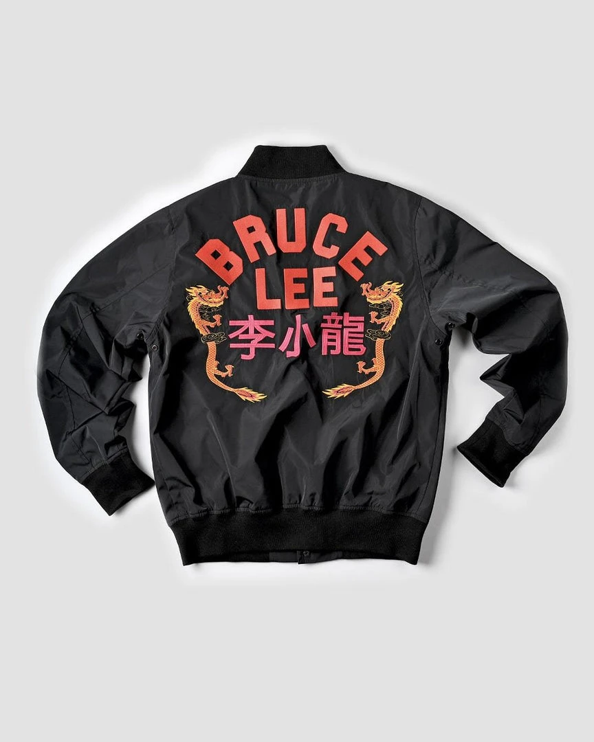 Bruce Lee Sunset Dragon Stadium Jacket Bundle 8 Bruce Lee Sunset Dragon Stadium Jacket Bundle
