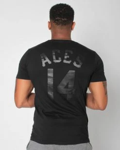 SPORT AND ICON CC Sabathia Black Aces Tee 12 SPORT AND ICON CC Sabathia Black Aces Tee