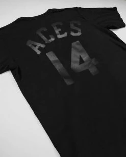 SPORT AND ICON CC Sabathia Black Aces Tee 15 SPORT AND ICON CC Sabathia Black Aces Tee