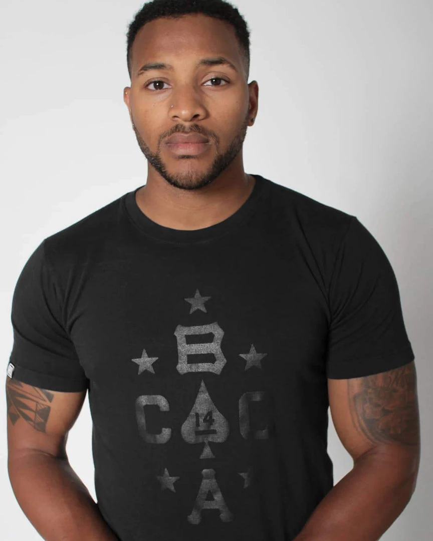 SPORT AND ICON CC Sabathia Black Aces Tee 3 SPORT AND ICON CC Sabathia Black Aces Tee