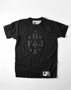 SPORT AND ICON Fergie Jenkins Black Aces Tee 12 SPORT AND ICON Fergie Jenkins Black Aces Tee