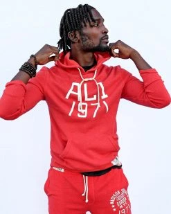 Muhammad Ali FOTC - Ali 1971 MSG Red Pullover Hoody