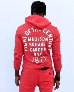 Muhammad Ali FOTC - Ali 1971 MSG Red Pullover Hoody