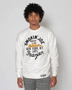 Joe Frazier FOTC - Frazier 1971 MSG White Sweatshirt SPORT AND ICON