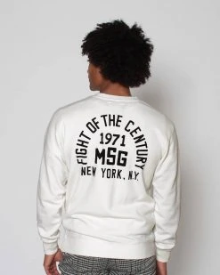 Joe Frazier FOTC - Frazier 1971 MSG White Sweatshirt SPORT AND ICON
