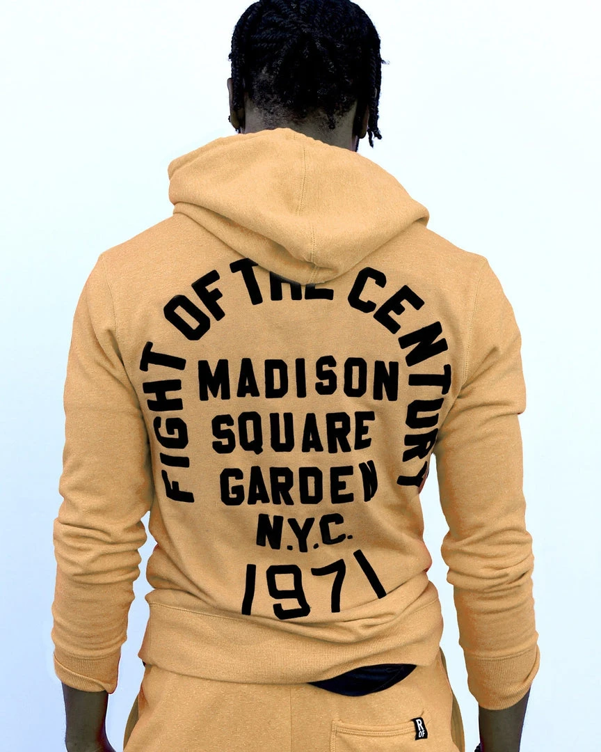 Joe Frazier FOTC - Frazier 1971 MSG Yellow Pullover Hoody 4 Joe Frazier FOTC - Frazier 1971 MSG Yellow Pullover Hoody