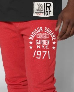 Madison Square Garden SPORT AND ICON FOTC - MSG 1971 Red Sweatpants