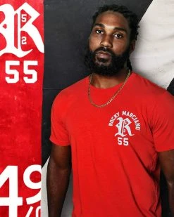Rocky Marciano GC/GB - Marciano Undefeated Red Tee SPORT AND ICON