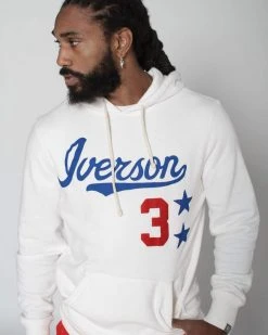 Allen Iverson SPORT AND ICON Iverson #3 Ivory Hoody
