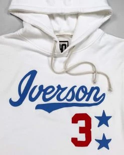 Allen Iverson SPORT AND ICON Iverson #3 Ivory Hoody