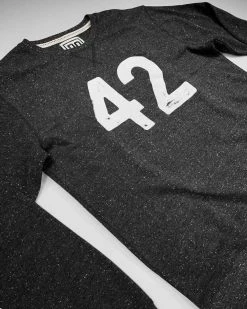 Jackie Robinson 42 Black Sweatshirt SPORT AND ICON