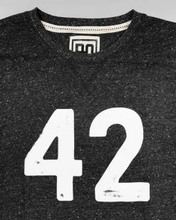 Jackie Robinson 42 Black Sweatshirt SPORT AND ICON