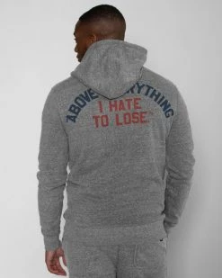 Jackie Robinson #42 Classic Grey PO Hoody SPORT AND ICON