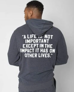 Jackie Robinson 42 Quote Pullover Hoody