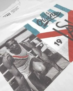Jesse Owens 1936 Vintage White Tee 12 Jesse Owens 1936 Vintage White Tee