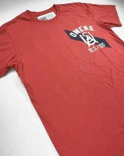 SPORT AND ICON Jesse Owens Ground Breakers Red Tee 17 SPORT AND ICON Jesse Owens Ground Breakers Red Tee