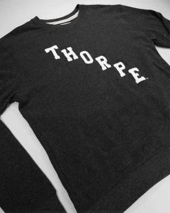 SPORT AND ICON Jim Thorpe Black Sweatshirt