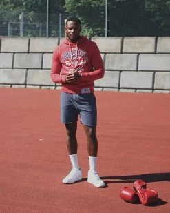 Joe Frazier 1964 Tokyo Red Hoody