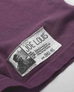Joe Louis Fort Riley 1942 Purple Tee SPORT AND ICON
