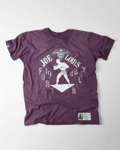 Joe Louis Fort Riley 1942 Purple Tee SPORT AND ICON
