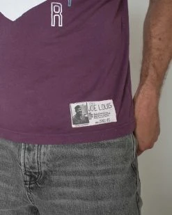Joe Louis Fort Riley 1942 Purple Tee SPORT AND ICON