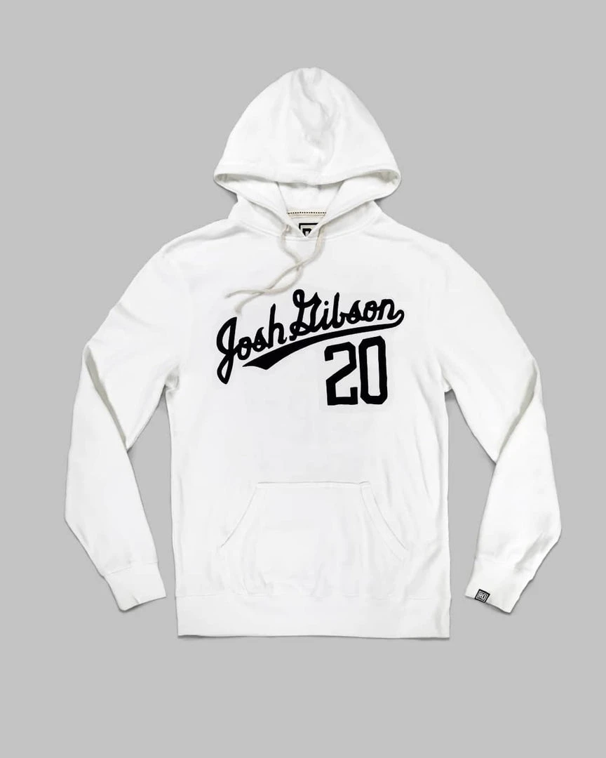 Josh Gibson #20 Pullover Hoody SPORT AND ICON 11 Josh Gibson #20 Pullover Hoody SPORT AND ICON