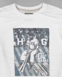 Josh Gibson / Homestead Grays SPORT AND ICON Josh Gibson HG Ivory Sweatshirt