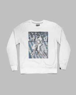 Josh Gibson / Homestead Grays SPORT AND ICON Josh Gibson HG Ivory Sweatshirt