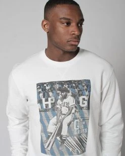 Josh Gibson / Homestead Grays SPORT AND ICON Josh Gibson HG Ivory Sweatshirt
