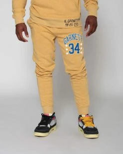Kevin Garnett 34 Yellow Sweatpants SPORT AND ICON