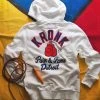 SPORT AND ICON Kronk 'Pain & Fame' Ivory PO Hoody
