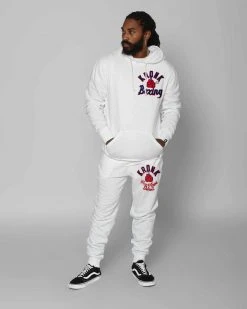 SPORT AND ICON Kronk 'Pain & Fame' Ivory PO Hoody
