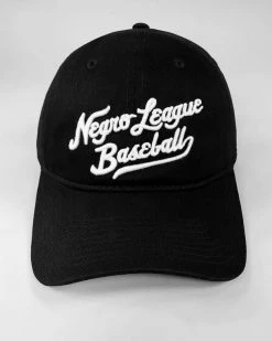 NLB Negro League Baseball Script Adjustable Hat