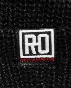NLB Fine Knit Black Beanie