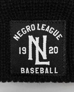 NLB Fine Knit Black Beanie