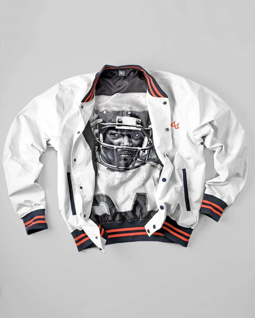 Walter Payton Payton #34 Stadium Jacket SPORT AND ICON 9 Walter Payton Payton #34 Stadium Jacket SPORT AND ICON