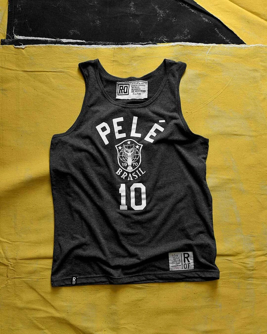 NEW ARRIVALS Pelé Brasil #10 Black Tank 7 NEW ARRIVALS Pelé Brasil #10 Black Tank