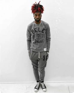 Pelé Brasil #10 Grey Sweatpants NEW ARRIVALS